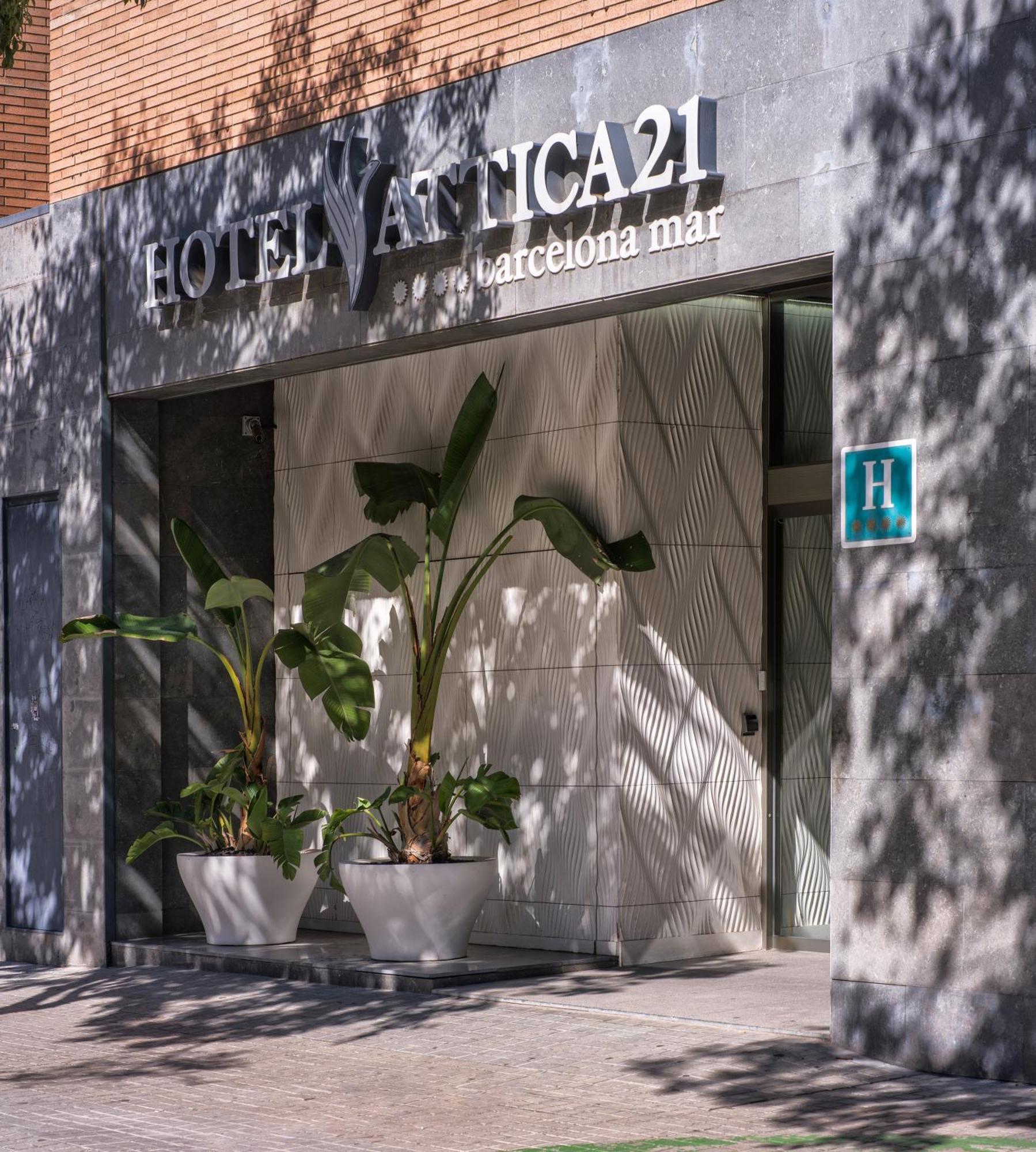 Hotel Attica 21 Barcelona Mar Exterior foto